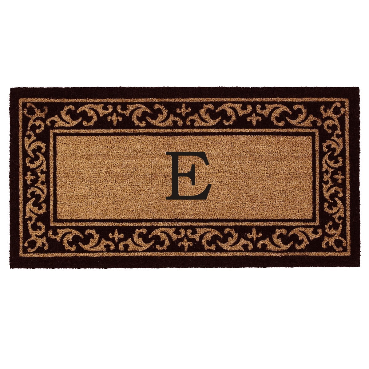 Kendall Monogram Doormat (Letter E)