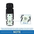 thumbnail image 4 of Interruptor de ventana eléctrica frontal izquierda de Unique Bargains para Dodge para Jeep Grand Cherokee No.68086692AD, 4 of 7