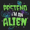 thumbnail image 2 of Womens Lilo & Stitch Pretend I'm An Alien Racerback Tank, 2 of 4