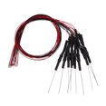 thumbnail image 1 of Unique Bargains 10 Pcs Diodes Électroluminescentes Micro SMD LED Orange Pré-Soudé 0603 DC 6-18V, 1 of 4