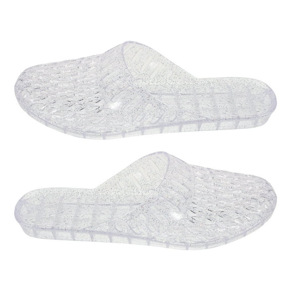 PTOOTP 1 Pair Women's Portable Travel Slippers Non- PVC House and Outdoor Slippers