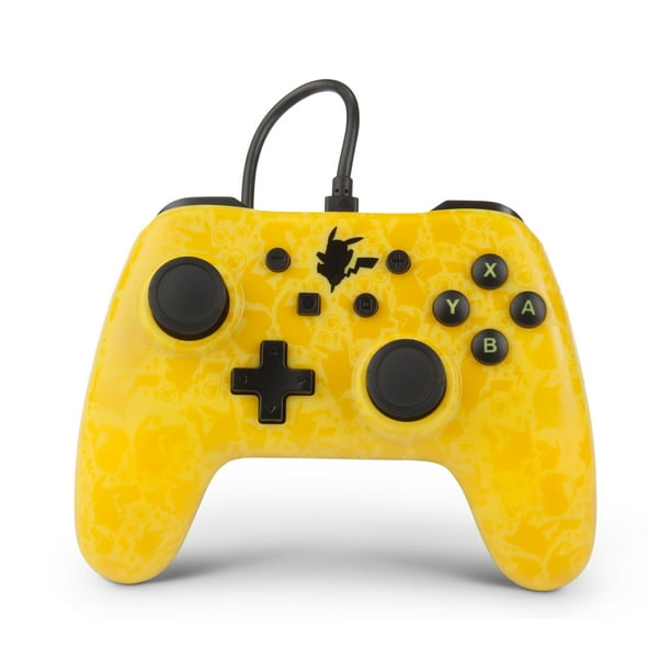 Powera Pokemon Wired Controller For Nintendo Switch Pikachu Silhouette Walmart Com Walmart Com