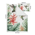 thumbnail image 5 of Hummingbird and Flower Duvet Cover and Pillowcase Set for Single Bedding, Bedroom Accessories for Kids Teens, 5 of 5