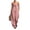 Pink, variant on JULMCOMO Jumpsuits for Women Off Shoulder Sleeveless Summer Jumpsuits Tie Front Strapless Wide Leg Casual Baggy Overalls with Pockets Green S