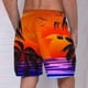 thumbnail image 4 of Puntoco Pantalones Cortos De Playa Para Hombre Con Bolsillo Con Cordón Y Estampado X13 Rojo Xl,Pantalones Cortos Hombre, 4 of 4