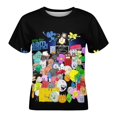 thumbnail image 4 of Battle for Dream Island BFDI Children's T-Shirt Short Sleeve T-Shirt Breathable Summer Tee Shirt for Boys Girls 140CM, 4 of 8