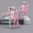 thumbnail image 3 of Figura de Anime japonés Original de 15cm Hatsune Miku kawaiii chica sentada en una silla modelo de PVC muñeca colección de juguetes regalo de Navidad, 3 of 4