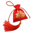 thumbnail image 1 of Drawstring Bags Multifunctional Small Gift Bags Perfume Satchel Long Service Satchel Pouches Household Decoration Cars Jewelries Pouch Red, 1 of 7