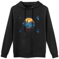 thumbnail image 1 of Sudadera con Escena de Casa en el Lago Nevada - Atardecer con Bote y Árboles, 1 of 5