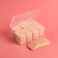 thumbnail image 2 of Xiao Hua Esponjas de maquillaje cuadradas de 60 piezas, esponja compacta para base de maquillaje, esponja de repuesto para base cosmética impecable, piel sensible y todo tipo de piel., 2 of 3