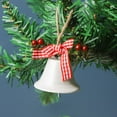 thumbnail image 2 of Christmas Bell Ornament Metal Santa Christmas Hanging Decoration Indoor Outdoor Christmas Tree Decoration, 2 of 5