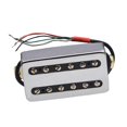 thumbnail image 3 of Bobina de bobina bimborra división de bobina recogida fácil de instalar accesorios de instrumentos musicales de camioneta de 7.5k guitarrios de Plata, 3 of 8