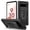 Black, variant on Rugged for Google Pixel 8A Case with Camera Lens Sliding Cover Protective Phone Case with Rotated Ring Holder Stand, Heavy Duty Shockproof Magnetic Car Mount Case for Google Pixel 8A, Red+Black