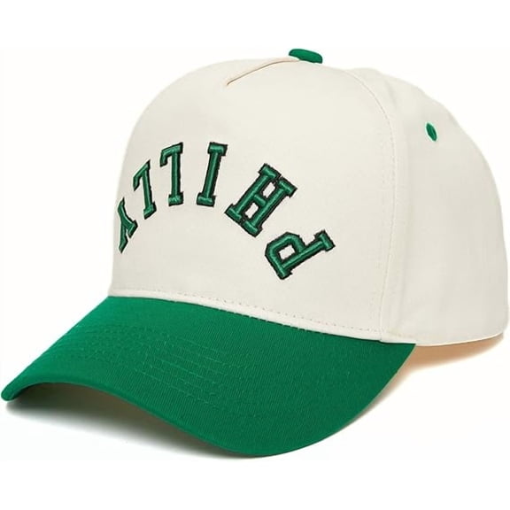 Philly Embroidered Hat, Adjustable Baseball Cap with Arched City Lettering, Trendy Unisex Cap for Sports, Travel, Streetwear and Everyday Outfits, Comfortable Curved Brim Hat Gift for Men and Women