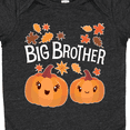 thumbnail image 4 of Inktastic Big Brother Pumpkins with Fall Leaves Boys Baby Bodysuit, 4 of 5