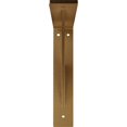 thumbnail image 3 of Soporte de acero Ekena Millwork Legacy 2x30x30 cm Martillado Dorado, 3 of 9