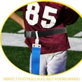 thumbnail image 3 of Ensemble de Drapeau et Ceinture de Football Réutilisables Drapeau de Football Extérieur Drapeaux de Taille pour Fête, 3 of 4