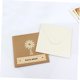 thumbnail image 5 of unbranded Tarjetas 3D De Papel Marrón Con Para Enviar Mensajes De Felicitación, 5 of 6