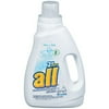 All: 2X Ultra Free Clear Allergen Fighter 32 Loads Laundry Detergent Liquid, 50 fl oz