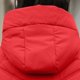thumbnail image 4 of Parkas de manga larga para mujer, chaqueta de algodón corta, holgada, de gran tamaño, con capucha y gruesa, abrigo de algodón para mujer, 4 of 7