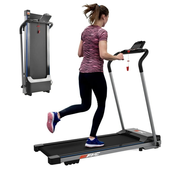 FYC 1.5HP Folding Treadmill for Home, Slim Compact Running Machine Foldable Portable Electric Treadmill for Small Apartment