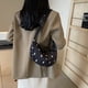 thumbnail image 3 of Bolso Hombro Con Forma Media para Mujer Lona Compras, 3 of 9