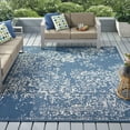thumbnail image 3 of Pronghorn Indoor/Outdoor 7'10" x 10' Modern Area Rug, Blue and Ivory, 3 of 7