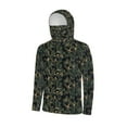 thumbnail image 4 of YUGYXL Women's Camo Sun Protection Hoodie With Mask UPF 50 Lightweight Summer Fishing Shirts Beach Rash Guard Plus Size H Multicolor XXXXL, 4 of 7