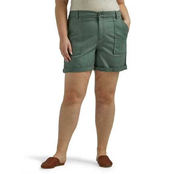 Lee Women's Plus Legendary Rolled Short