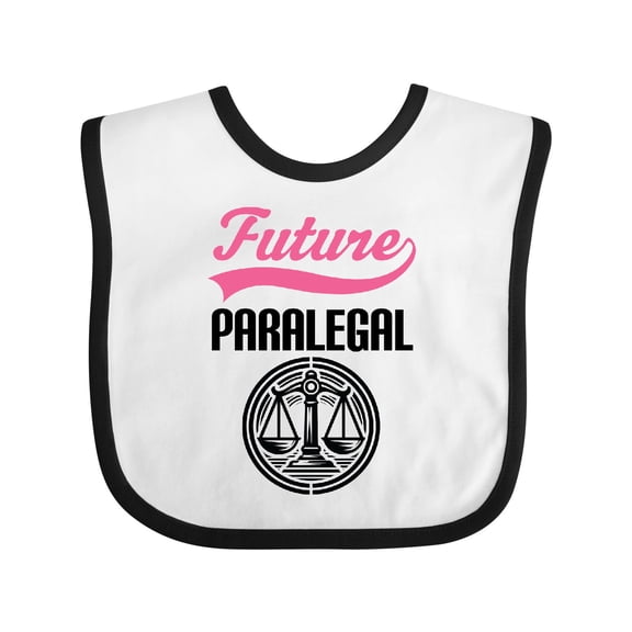 Inktastic Future Paralegal Girls Law Careeer Girls Baby Bib