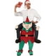 Drôle Moi sur un Elfe Adulte Hommes Femmes Costume Noël Tour sur une Mascotte Parade – image 2 sur 3