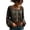 12#Navy, variant on Womens Graphic Tee Halloween Skeleton Bell Sleeve Crewneck Tops