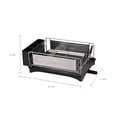 thumbnail image 2 of Jiallo SW2132SL Jiallo Stainless steel luxury dish rack with Self-draining tray (Silver Color), 2 of 3