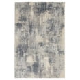 thumbnail image 2 of Nourison Rustic Textures Abstract Blue/Ivory 3'11" x 5'11" Area Rug, (4x6), 2 of 8