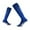 Blue White, variant on Kids Youth Adult Soccer Socks 1 Pack Knee High Tube Socks Towel Bottom Pressure Football Socks
