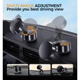 thumbnail image 2 of Ultra Magnetic Phone Holders for Your Car, Foldable Car Phone Holder Mount for Dashboard, 360° Rotatable Magnetic Phone Holder for Car, Magnetic Car Mount for iPhone All Cell Phones, Black,Black, 2 of 9