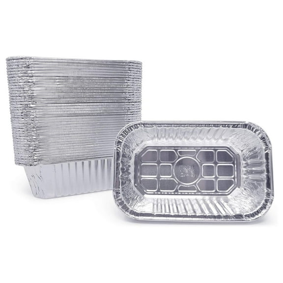 (800 Pack) Premium 1-LB Bread Loaf Baking Pans l Mini 6" x 3.7" x 2" l Extra-Heavy Duty l Disposable Aluminum Oven Safe Sturdy 1-Pound Small Bread Tin