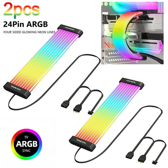 Barra Flexible 5V Sync ARGB Accesorios Computadora (C200EX)