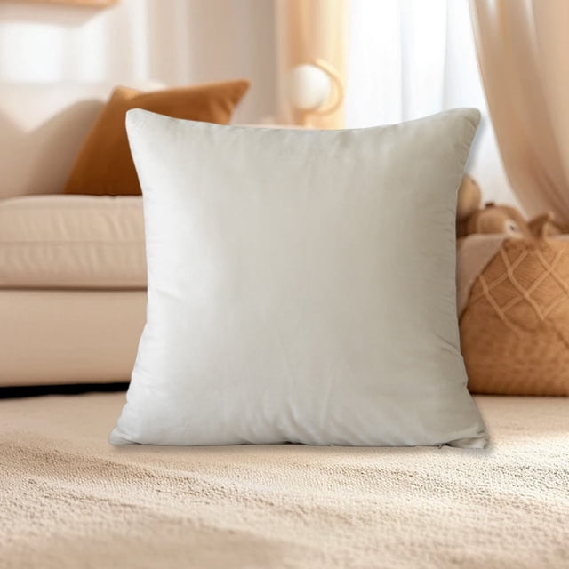 Fiudx Cojín de Sofá Beige, Cómodo Cojín Decorativo, Respaldo de Alta Elasticidad, Diseño Elegante para Sala de Estar, Ideal para Usar Junto a La Ventana, Decoración Elegante para El Hogar, Fácil de L