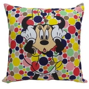 Disney Minnie Outdoor Multi-Color Throw Pillow (18x18)