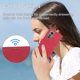 thumbnail image 5 of Funda romántica para Xiaomi 12, 12x y 12s con cordón, orificio para altavoz, ranuras para tarjetas, función billetera, función atril y protección contra caídas., 5 of 5