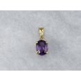 thumbnail image 3 of Genuine Amethyst Pendant, February Birthstone, Birthstone Necklace, Necklace For, 3 of 3