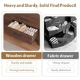 thumbnail image 4 of EastVita 7 Dresser for Bedroom Freestanding 52 in Wide Drawer Dresser with Storage Wooden Closet Storage Chest for Living Room Bedroom Entryway Brown, 4 of 7