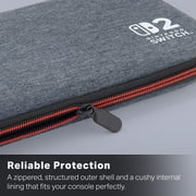 PowerA NSW2 Slim Case - Heather Grey - Switch 2