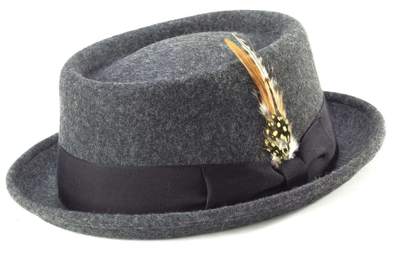 Montique Men's Charcoal Lite Felt 
