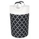 thumbnail image 1 of Inteprter Cesto de ropa sucia de gran capacidad, bolsa de ropa, cesto de almacenamiento de 75L, tela ligera plegable, juguete para ahorrar Almacenamiento y organización del hogar Negro (82L), 1 of 6
