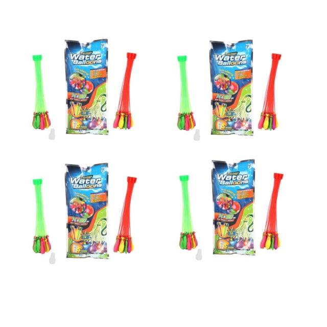Globos de Agua The Baby Shop SH1349193 296 Piezas para Niños Fiestas Juego Jardin Blanco -