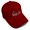 Burgundy, variant on Baseball Caps for Men & Women Embroidered Boxer Dad Dog Pet Embroidery Ladies & Men Baseball Hats Acrylic White Design Only