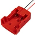 thumbnail image 3 of YOPTOP Power Wheels Battery Adapter Portable Battery Dock Power Connector with 5.3 Inch Wire Length for Electric Bike Skateboard Toy Car for Milwaukee M18 18V Lithium Battery, 3 of 9