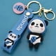 thumbnail image 5 of Minnieouse Bonito llavero portátil con figuras de dibujos animados, colgantes de Metal, soporte para anillo, joyería, colgante, adornos para Ropa, zapatos y accesorios Miscelánea Azul, 5 of 6